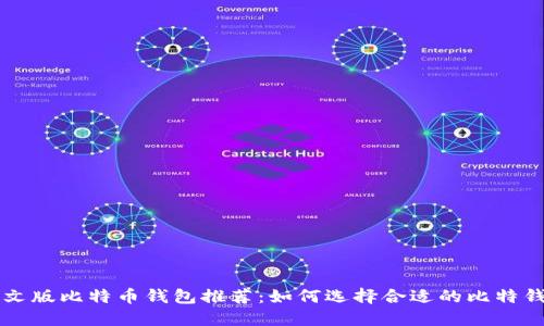 中文版比特币钱包推荐：如何选择合适的比特钱包