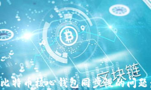 
如何解决比特币核心钱包同步慢的问题：全面指南